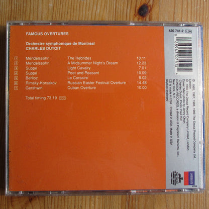 Orchestre Symphonique De Montréal - Famous Overtures (CD) | Near Mint (NM or M-)