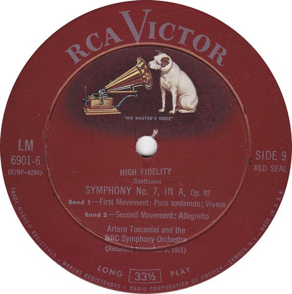 Arturo Toscanini - Nine Symphonies (7xVINYL BOX SET) | Near Mint (NM or M-)