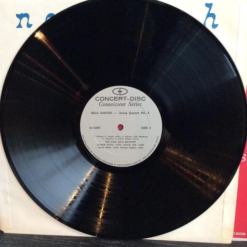 String Quartets No. 5, No. 6 (VINYL) | Near Mint (NM or M-)