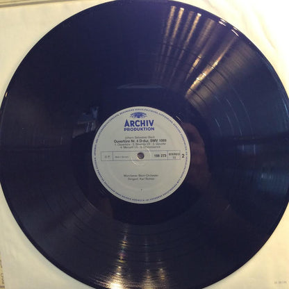 Johann Sebastian Bach - Ouvertüre Nr. 1 In C-dur, BWV 1066 / Ouvertüre Nr. 4 In D-dur, BWV 1069 (VINYL) | Near Mint (NM) Near Mint (NM)