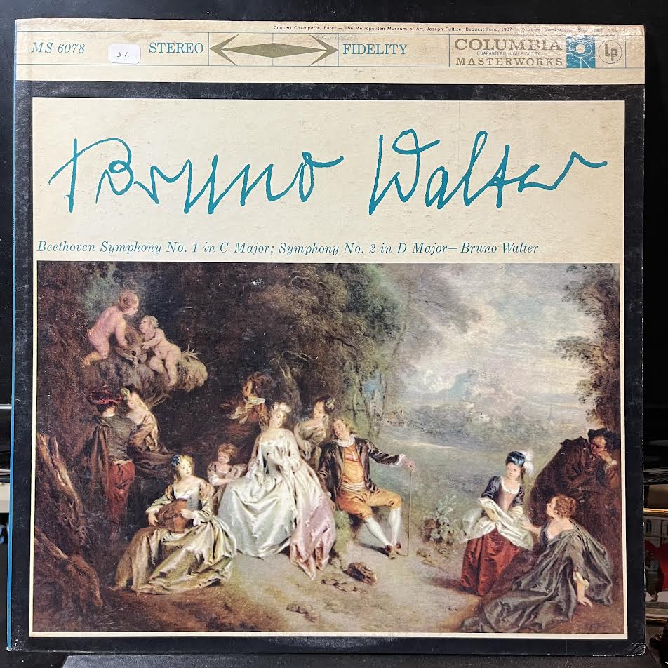 Bruno Walter - Symphony No. 1 In C Major - Symphony No. 2 In D Major (VINYL) | Near Mint (NM) Excellent+ (EX+)