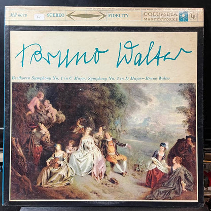 Bruno Walter - Symphony No. 1 In C Major - Symphony No. 2 In D Major (VINYL) | Near Mint (NM) Excellent+ (EX+)
