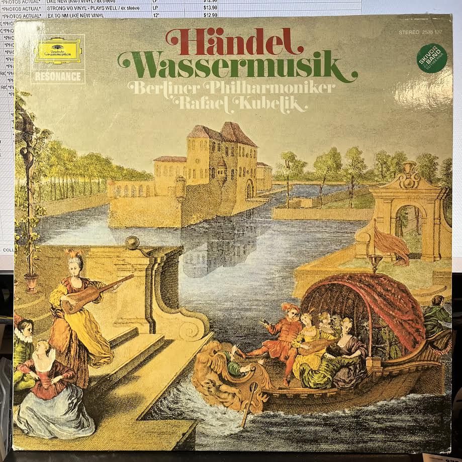 Wassermusik (VINYL) | Near Mint (NM) Excellent (EX)