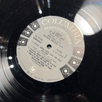 Pablo Casals - A Concert At The White House (VINYL) | Near Mint (NM or M-) Near Mint- (NM-)