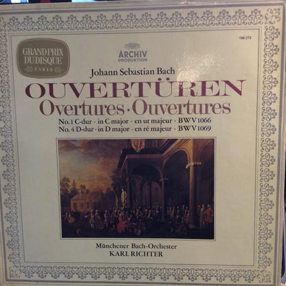 Johann Sebastian Bach - Ouvertüre Nr. 1 In C-dur, BWV 1066 / Ouvertüre Nr. 4 In D-dur, BWV 1069 (VINYL) | Near Mint (NM) Near Mint (NM)