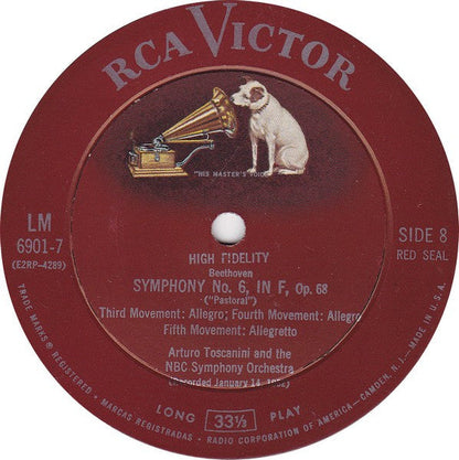 Arturo Toscanini - Nine Symphonies (7xVINYL BOX SET) | Near Mint (NM or M-)