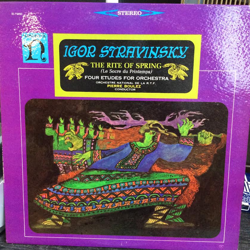 Igor Stravinsky - Pierre Boulez, Orchestre Nationa - The Rite Of Spring (Le Sacre du Printemps) (VINYL) | Near Mint (NM or M-) Very Good Plus (VG+)