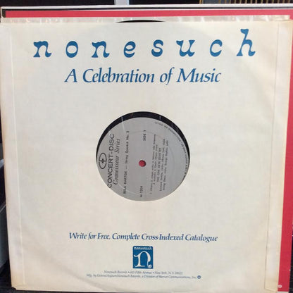 String Quartets No. 5, No. 6 (VINYL) | Near Mint (NM or M-)