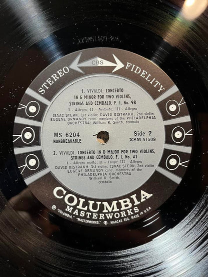 Isaac Stern - Four Vivaldi Concerti For Two Violins And Orchestra (VINYL) | Near Mint (NM) Excellent+ (EX+)