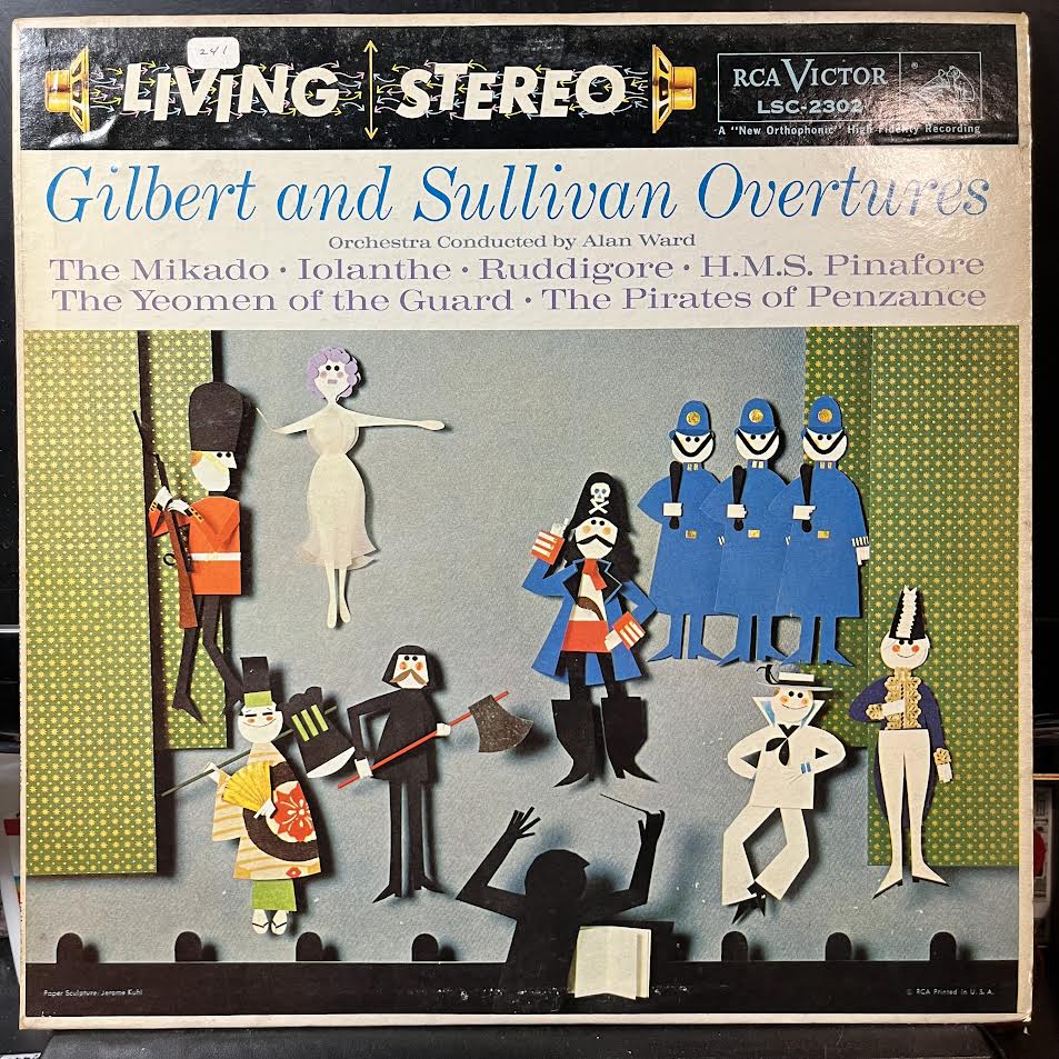 Gilbert & Sullivan - Overtures (VINYL) | Near Mint (NM or M-) Excellent+ (EX+)