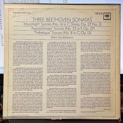 Ludwig van Beethoven - Moonlight / Appassionata / Pathétique Sonatas (VINYL) | Near Mint (NM) Near Mint (NM)