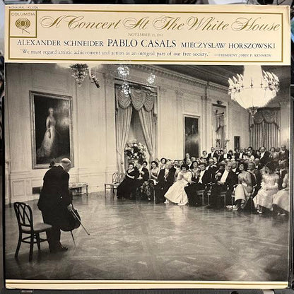 Pablo Casals - A Concert At The White House (VINYL) | Near Mint (NM or M-) Near Mint- (NM-)