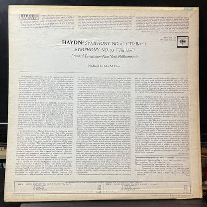 Joseph Haydn - Symphony No. 82 "The Bear", Symphony No. 83 "The Hen" (VINYL) | Near Mint (NM) Excellent (EX)