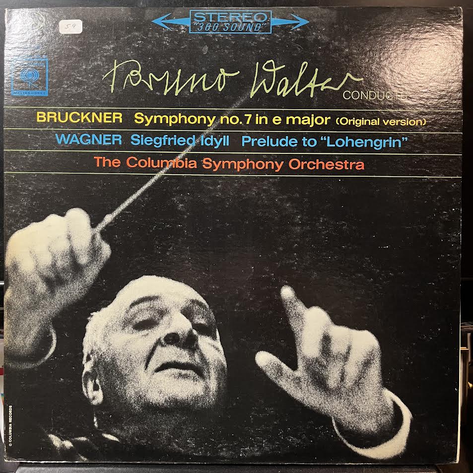 Anton Bruckner - Symphony No. 7 In E Major (Original Version) / Siegfried Idyll; Prelude To "Lohengrin" (VINYL) | Near Mint (NM or M-) Excellent+ (EX+)