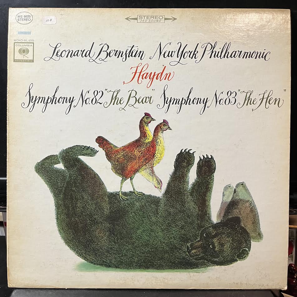 Joseph Haydn - Symphony No. 82 "The Bear", Symphony No. 83 "The Hen" (VINYL) | Near Mint (NM) Excellent (EX)