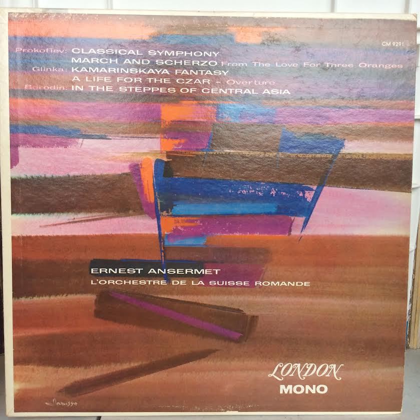 Classical Symphony / March And Scherzo / Kamarinska Fantasy / A Life For The Czar / In The Steppes Of Central Asia (VINYL) | Near Mint (NM or M-) Very Good Plus (VG+)
