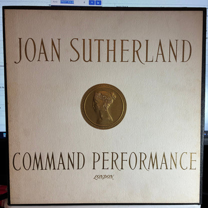 Joan Sutherland - Command Performance (2x VINYL BOX) | Near Mint (NM or M-) Excellent (EX)