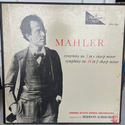 Gustav Mahler - Two Symphonies: No. 5 In C Sharp Minor/No. 10 In F Sharp Major (2xVINYL BOX) | Near Mint (NM or M-) Excellent (EX)