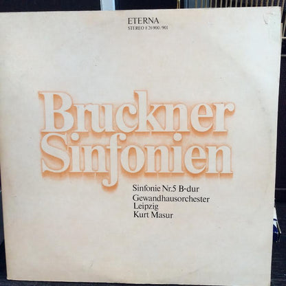 Anton Bruckner - Gewandhausorchester Leipzig, Kurt - Sinfonie Nr.5 B-dur (Originalfassung) (2xVINYL) | Near Mint (NM or M-) Very Good Plus (VG+)