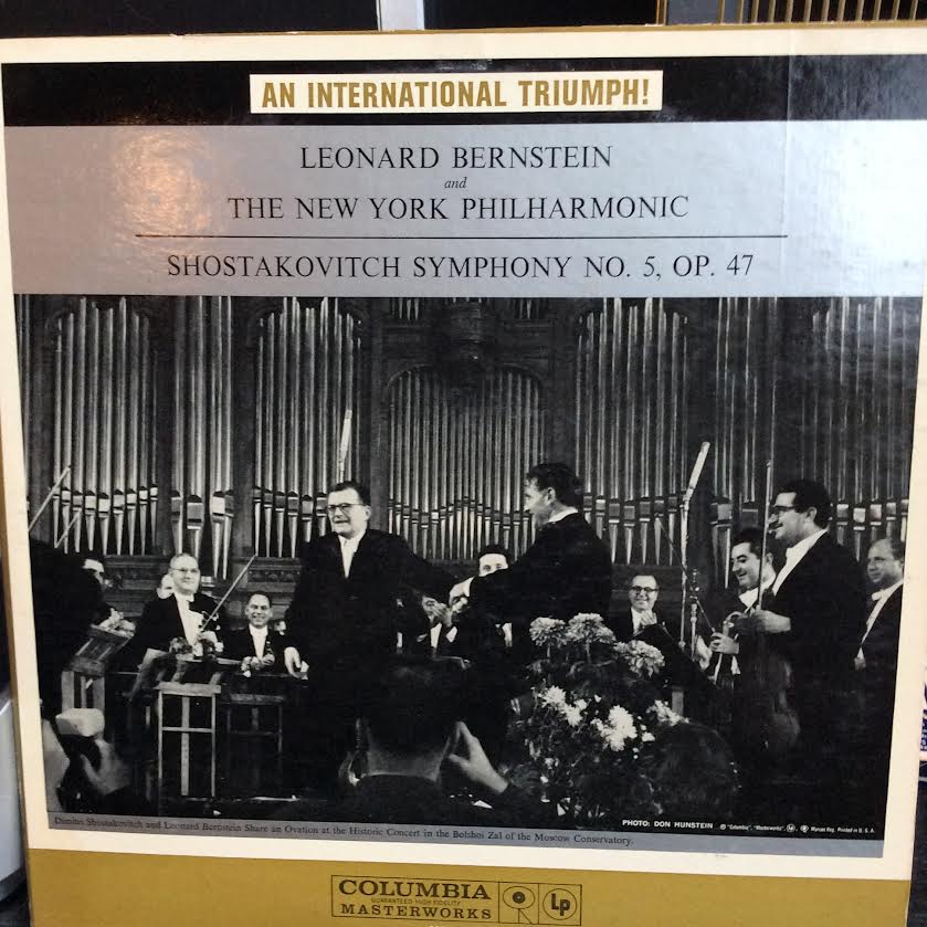 Dmitri Shostakovich / Leonard Bernstein / New York - Symphony No. 5, Op. 47 (VINYL) | Near Mint (NM or M-)