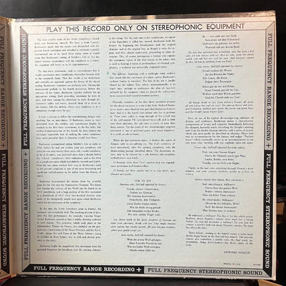 Ludwig van Beethoven - Beethoven Ninth (VINYL) | Near Mint (NM) Near Mint (NM)