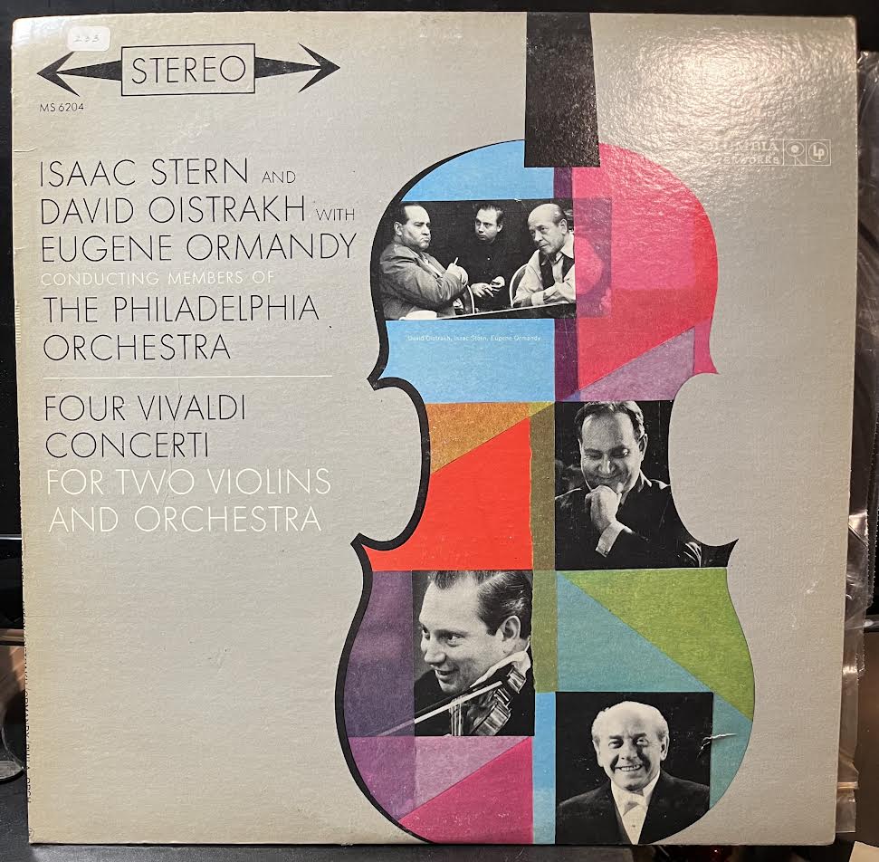 Isaac Stern - Four Vivaldi Concerti For Two Violins And Orchestra (VINYL) | Near Mint (NM) Excellent+ (EX+)