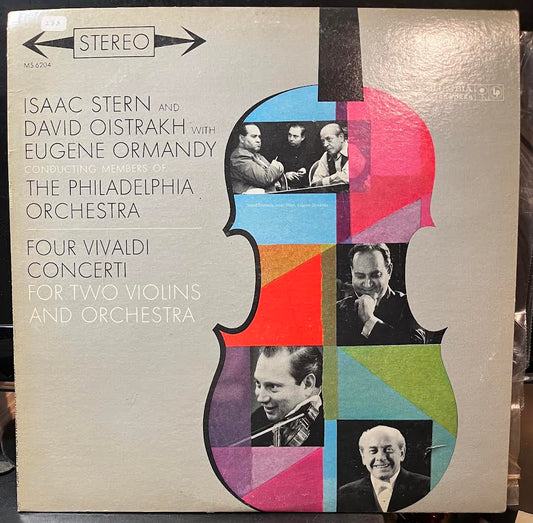 Isaac Stern - Four Vivaldi Concerti For Two Violins And Orchestra (VINYL) | Near Mint (NM) Excellent+ (EX+)