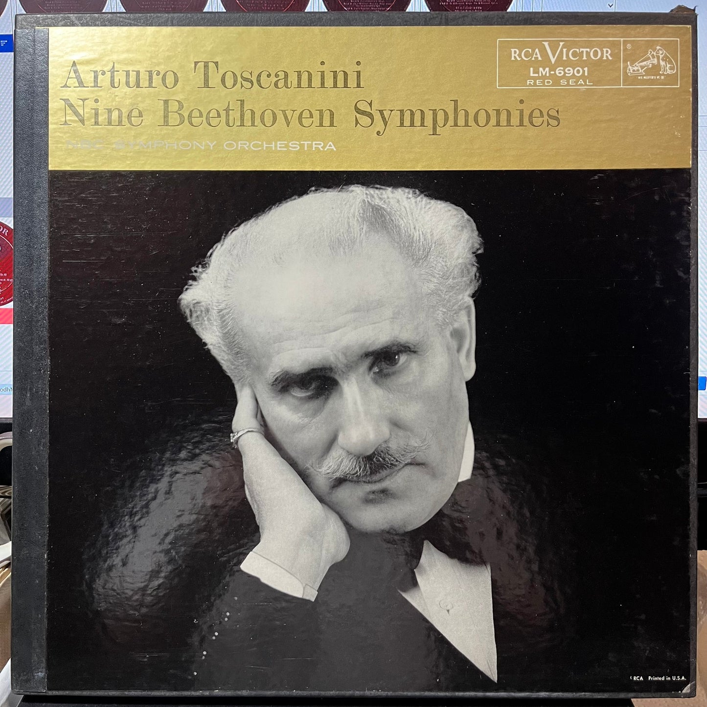 Arturo Toscanini - Nine Symphonies (7xVINYL BOX SET) | Near Mint (NM or M-)