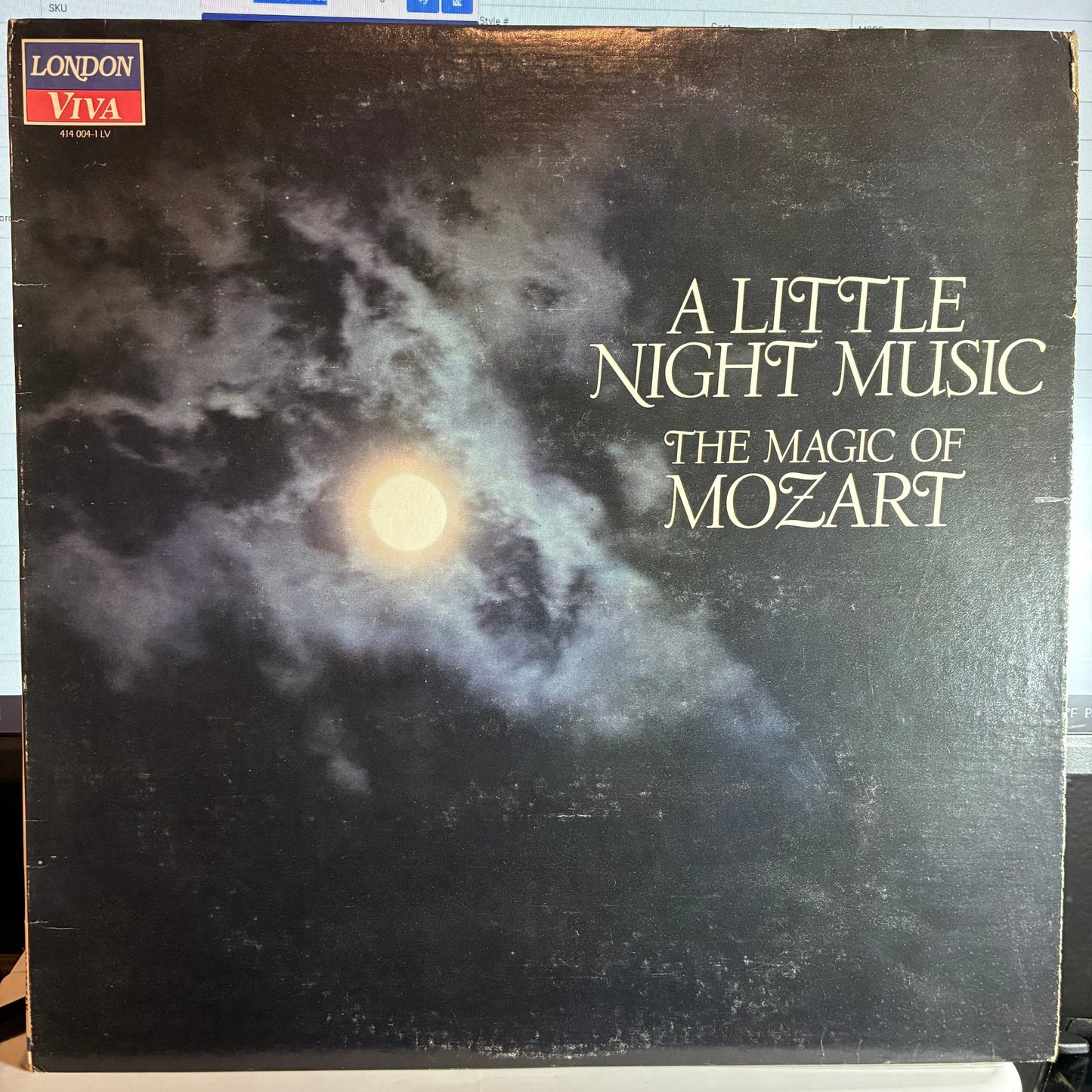 Vienna Mozart Academy - A Little Night Music, The Magic Of Mozart (VINYL) | Near Mint (NM or M-) Very Good Plus (VG+)