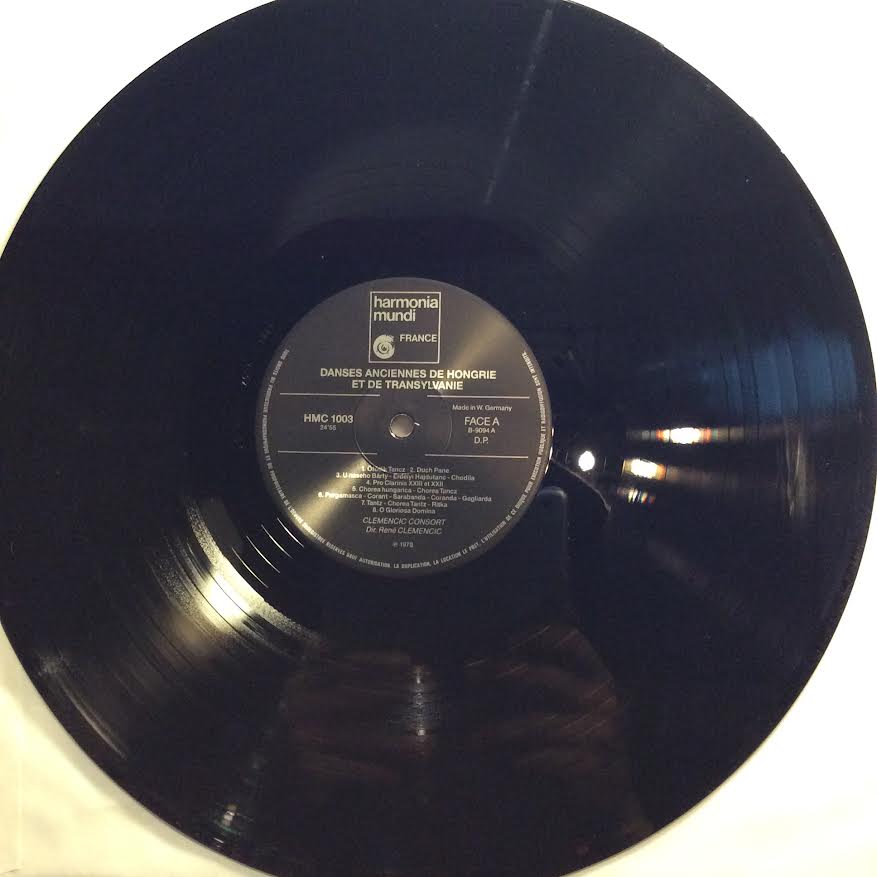 Clemencic Consort - Danses Anciennes De Hongrie (VINYL) | Near Mint (NM) Near Mint (NM)