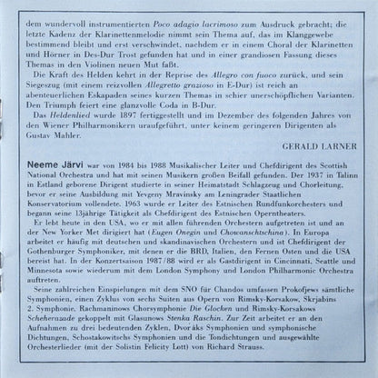 Symphony No. 1 ' The Bells Of Zlonice' - The Hero's Song Symphonic Poem Op. 111 (CD) | Near Mint (NM) Near Mint (NM)