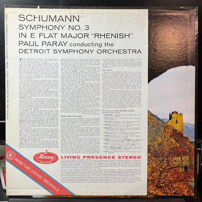 Robert Schumann - Symphony No. 3 In E-Flat Major, Op. 97 "Rhenish" (VINYL) | Near Mint (NM or M-) Excellent+ (EX+)