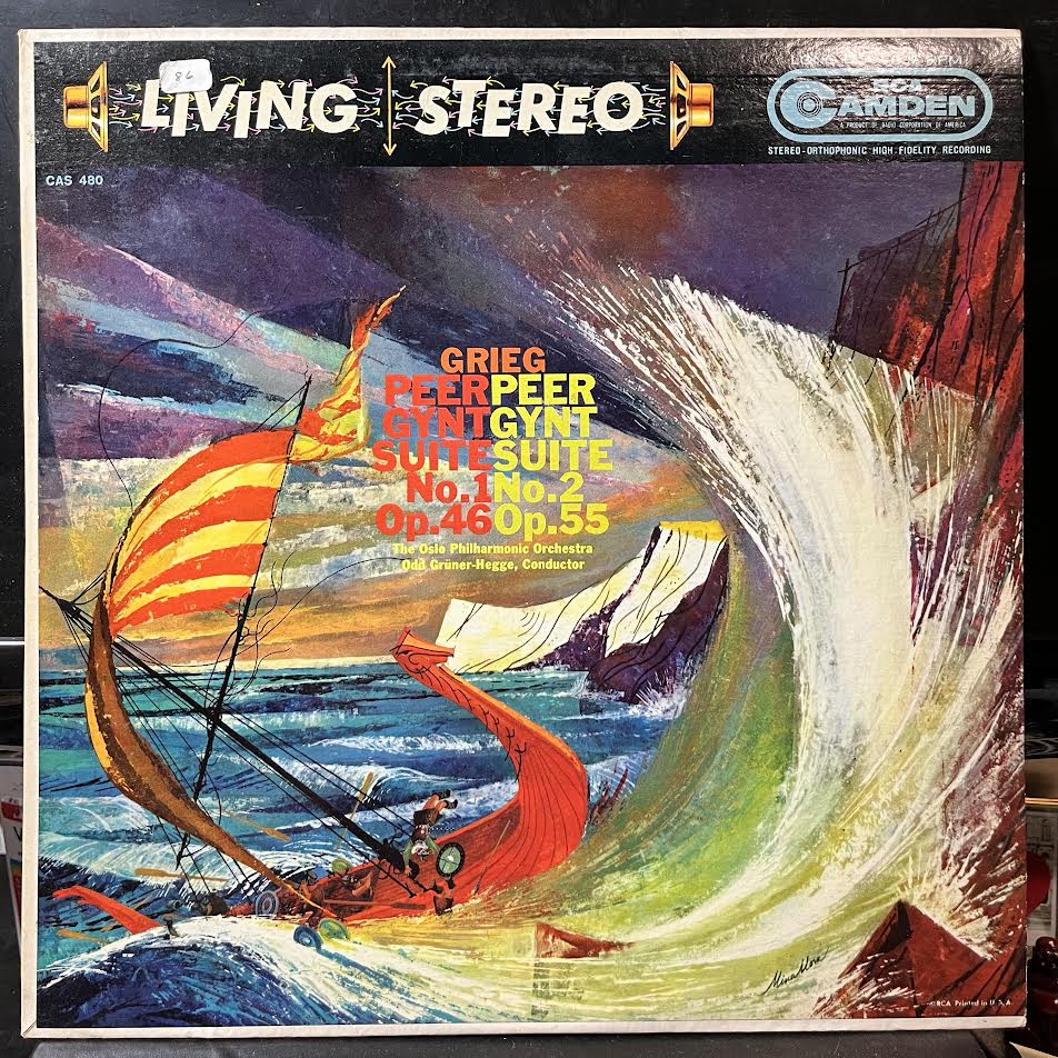 Edvard Grieg - Peer Gynt Suites, Nos. 1 And 2 (VINYL) | Near Mint (NM) Excellent+ (EX+)