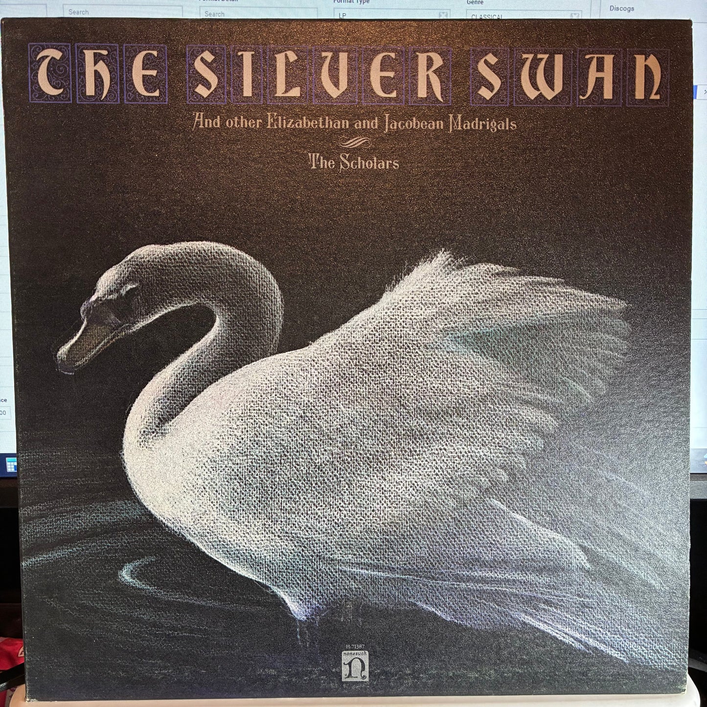 The Scholars (3) - The Silver Swan (And Other Elizabethan And Jacobean Madrigals) (VINYL) | Near Mint (NM or M-)