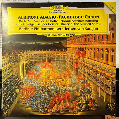 Tomaso Albinoni - Albinoni: Adagio, Pachelbel: Canon (VINYL) | Near Mint (NM) Excellent+ (EX+)
