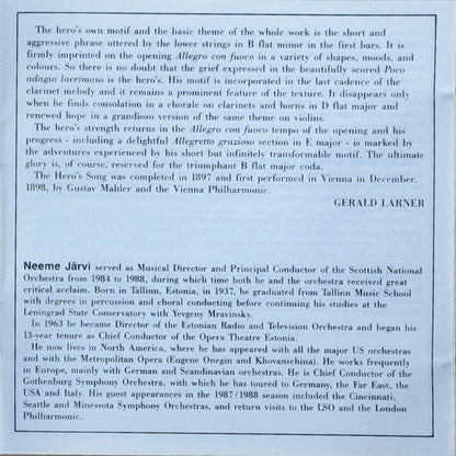 Symphony No. 1 ' The Bells Of Zlonice' - The Hero's Song Symphonic Poem Op. 111 (CD) | Near Mint (NM) Near Mint (NM)
