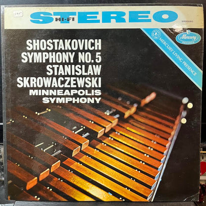 Dmitri Shostakovich - Symphony No. 5 (VINYL) | Near Mint (NM or M-) Excellent (EX)