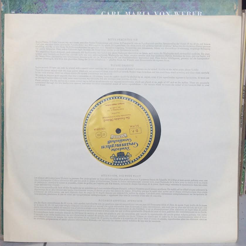 Carl Maria von Weber, Eugen Jochum, Irmgard Seefri - Der Freischütz (2xVINYL BOX) | Near Mint (NM or M-)