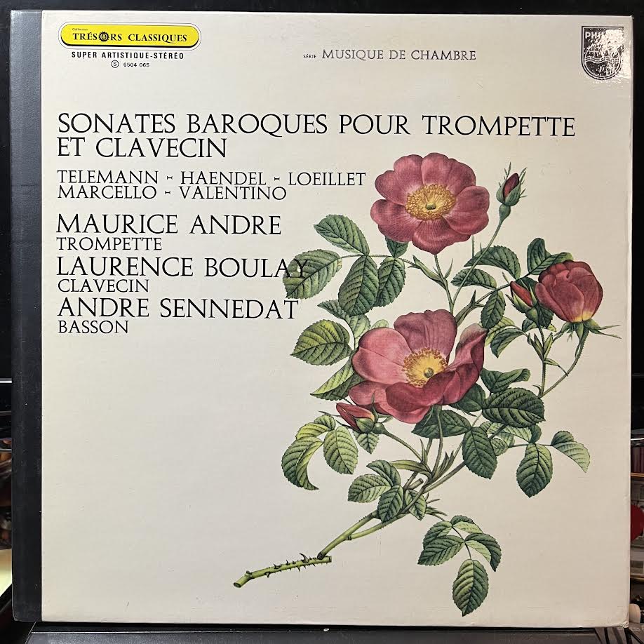 Maurice André - Sonates Baroques Pour Trompette Et Clavecin (VINYL) | Near Mint (NM) Near Mint (NM)