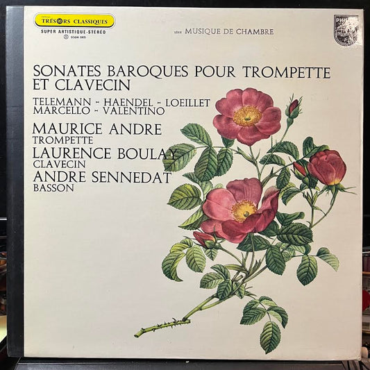 Maurice André - Sonates Baroques Pour Trompette Et Clavecin (VINYL) | Near Mint (NM) Near Mint (NM)