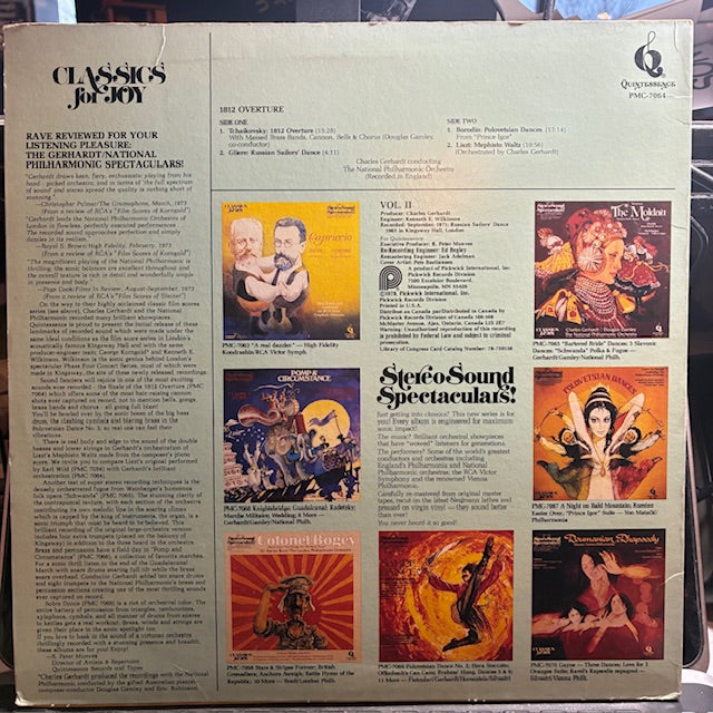 Charles Gerhardt - 1812 Overture (VINYL) | Near Mint (NM or M-) Excellent (EX)