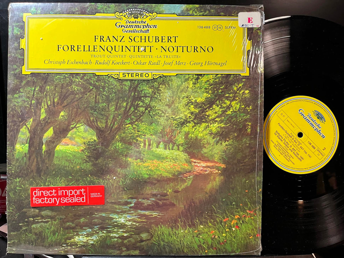Franz Schubert - Forellenquintett • Notturno (VINYL) | Near Mint (NM) Near Mint (NM)