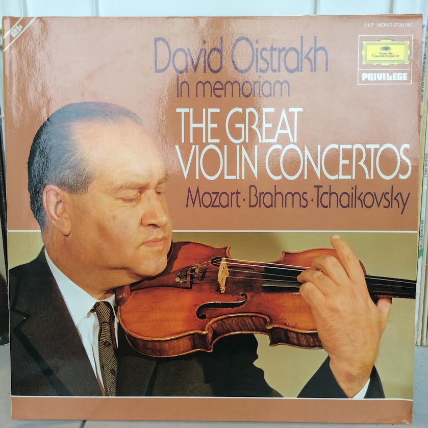 The Great Violin Concertos. Mozart . Brahms . Tchaikovsky (2xVINYL) | Near Mint (NM or M-)