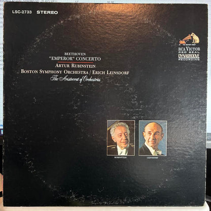 Ludwig van Beethoven - "Emperor" Concerto (VINYL) | Near Mint (NM or M-) Excellent+ (EX+)