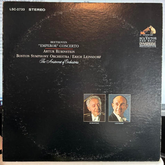 Ludwig van Beethoven - "Emperor" Concerto (VINYL) | Near Mint (NM or M-) Excellent+ (EX+)