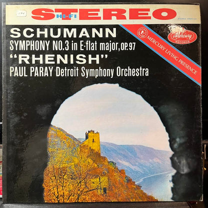 Robert Schumann - Symphony No. 3 In E-Flat Major, Op. 97 "Rhenish" (VINYL) | Near Mint (NM or M-) Excellent+ (EX+)