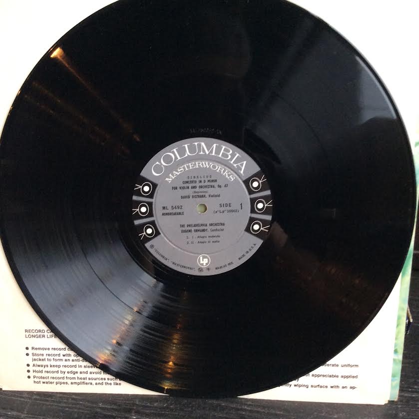 Violin Concerto In D Minor, Op. 47 For Violin And Orchestra- Swan Of Tuonela (VINYL) | Near Mint (NM or M-)