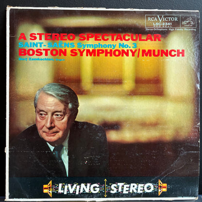 Camille Saint-Saëns - A Stereo Spectacular / Symphony No. 3 (VINYL) | Very Good Plus (VG+) Very Good (VG)
