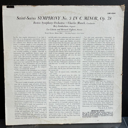 Camille Saint-Saëns - A Stereo Spectacular / Symphony No. 3 (VINYL) | Very Good Plus (VG+) Very Good (VG)