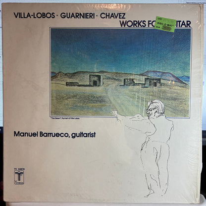 Heitor Villa-Lobos - Works For Guitar (VINYL) | Very Good Plus (VG+) Excellent (EX)